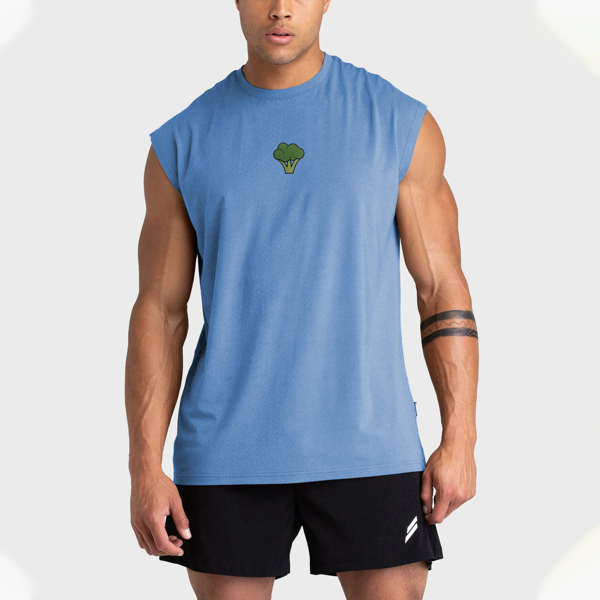 Men's Fitness Tank Top LooseFit Muscle Shirt