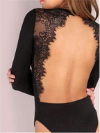 Women's Sexy Halter Lace Bodysuit Nightgown Lingerie