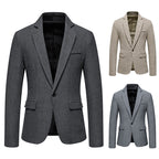 Men's Thickened Casual Suit for Business and Office Wear ILLUSION CO