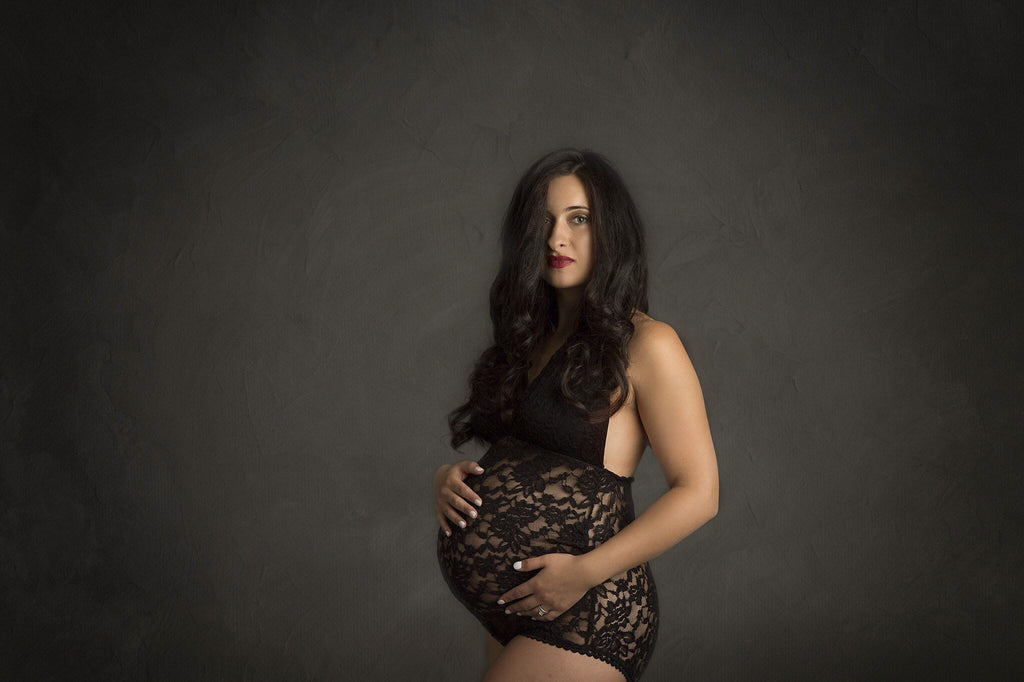 Women's Lace Backless Maternity Lingerie With Neck Strap Women's Lingerie Unbranded