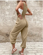 Women's Casual Work Jumpsuit