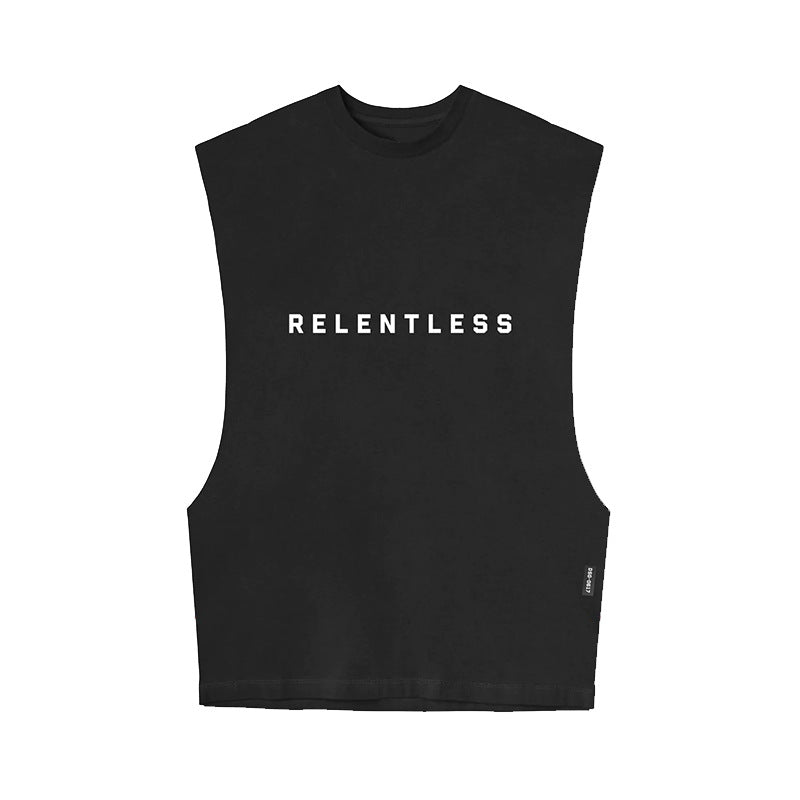 Men's Summer Sports Tank Top Loose Fit Casual Tee