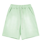 Men's Vintage Washed Denim Shorts & Tops