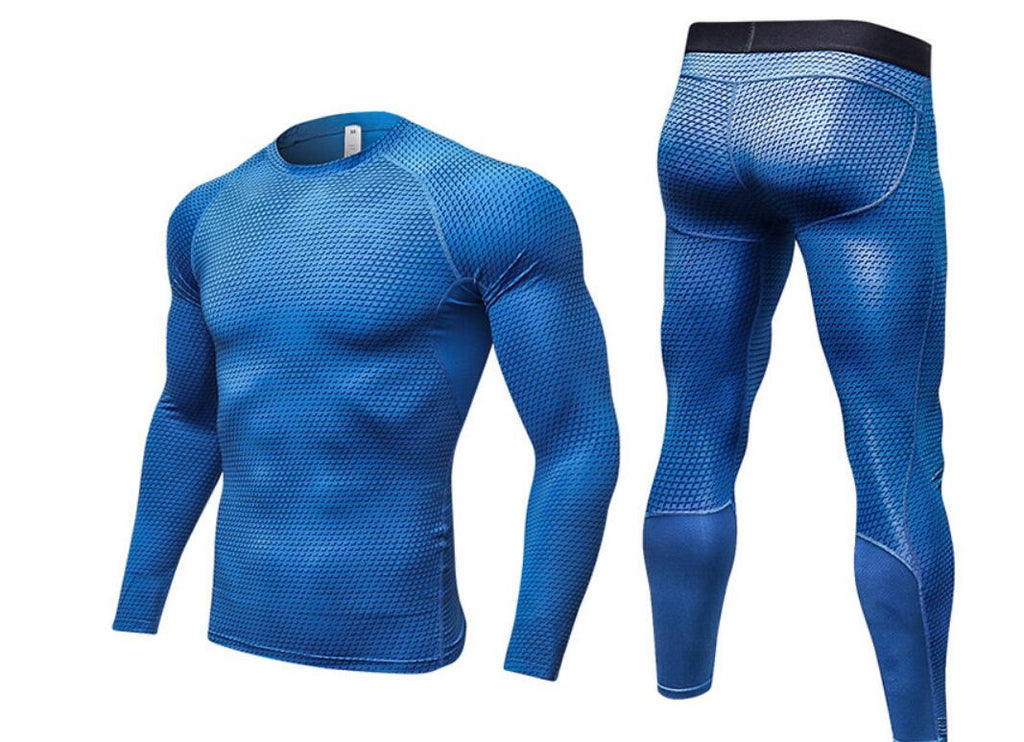 Men's Compression Top & Bottom Set