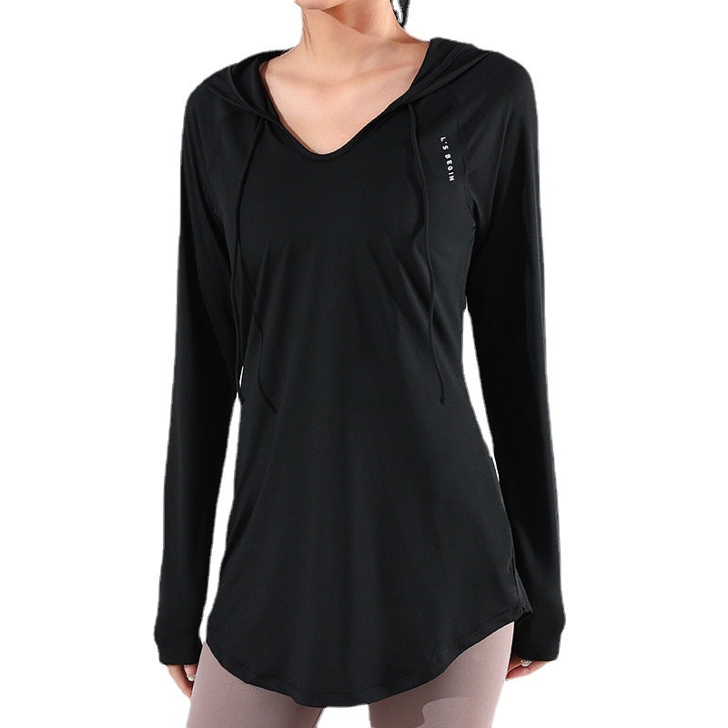 Women's Casual Loose Lightweight Sports Tops Women's Activewear Tops Unbranded Black XL