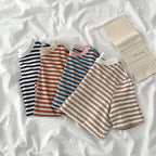 Women's Striped Short Sleeve T Shirt