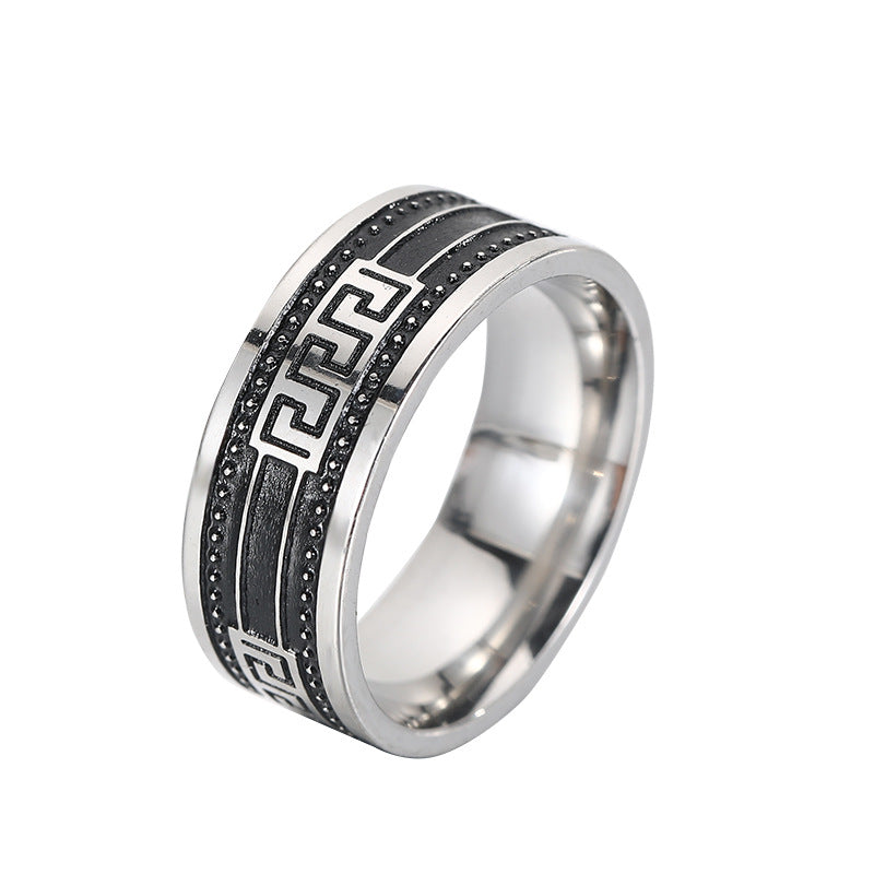 Men's Titanium Steel Ring