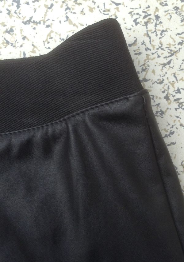 Women's PU Bodycon Leather Skirt