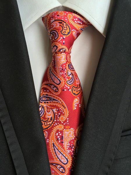 Men's High-Density Paisley Tie