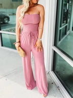 Women's Elegant Wide Leg Jumpsuit