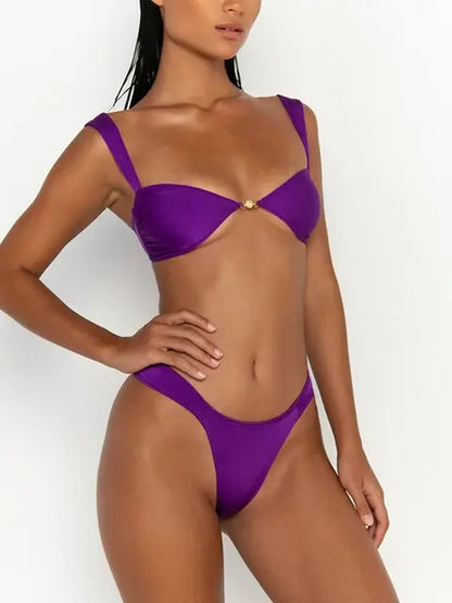 Women's Push Up Micro Bikini Set