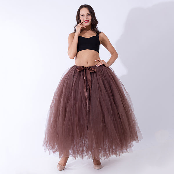 Women's Maternity Tulle Puff Skirt