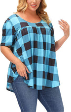 Women's Plus Size Casual Loose Tops Women's Tops & T-shirt Unbranded