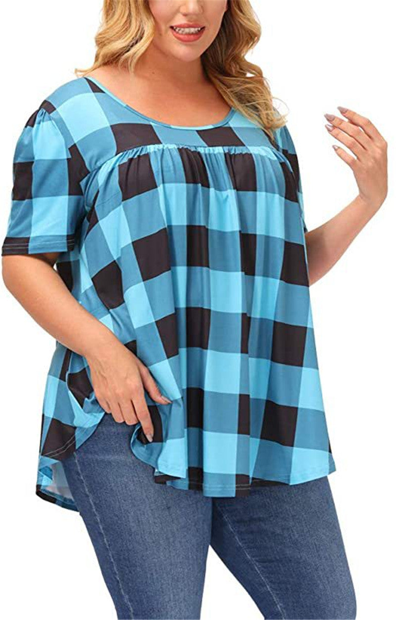 Women's Plus Size Casual Loose Tops Women's Tops & T-shirt Unbranded
