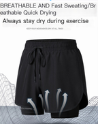Unisex Quick Drying Athletic Basketball Shorts