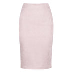 Women's Suede Midi Skirt