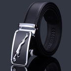 Men's Premium Leather Belt with Automatic Buckle