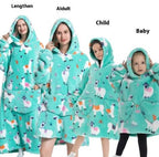 Lazy Blanket Hoodie Unisex Hoodie Unbranded Style 1 Adult