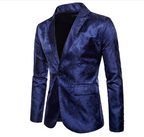 Men's Suit with Stylish One-Button Design and Fit ILLUSION CO