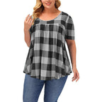 Women's Plus Size Casual Loose Tops