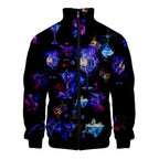 Casual Zip Up Jacket Unisex ILLUSION CO NXH33524 XL