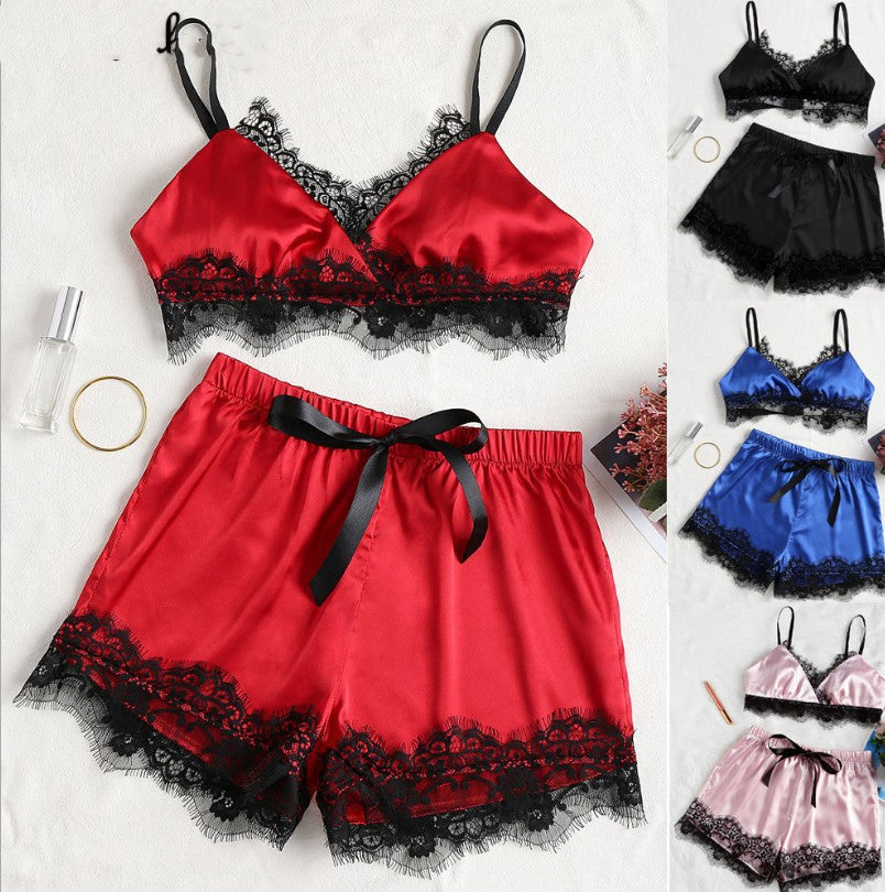 Women's Sexy Lace Lingerie Sleepwear Set Women's Lingerie Unbranded