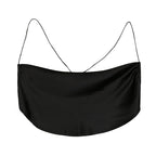 Women's Strap Top Sexy Blouse Backless Lingerie Women's Lingerie Unbranded Black S