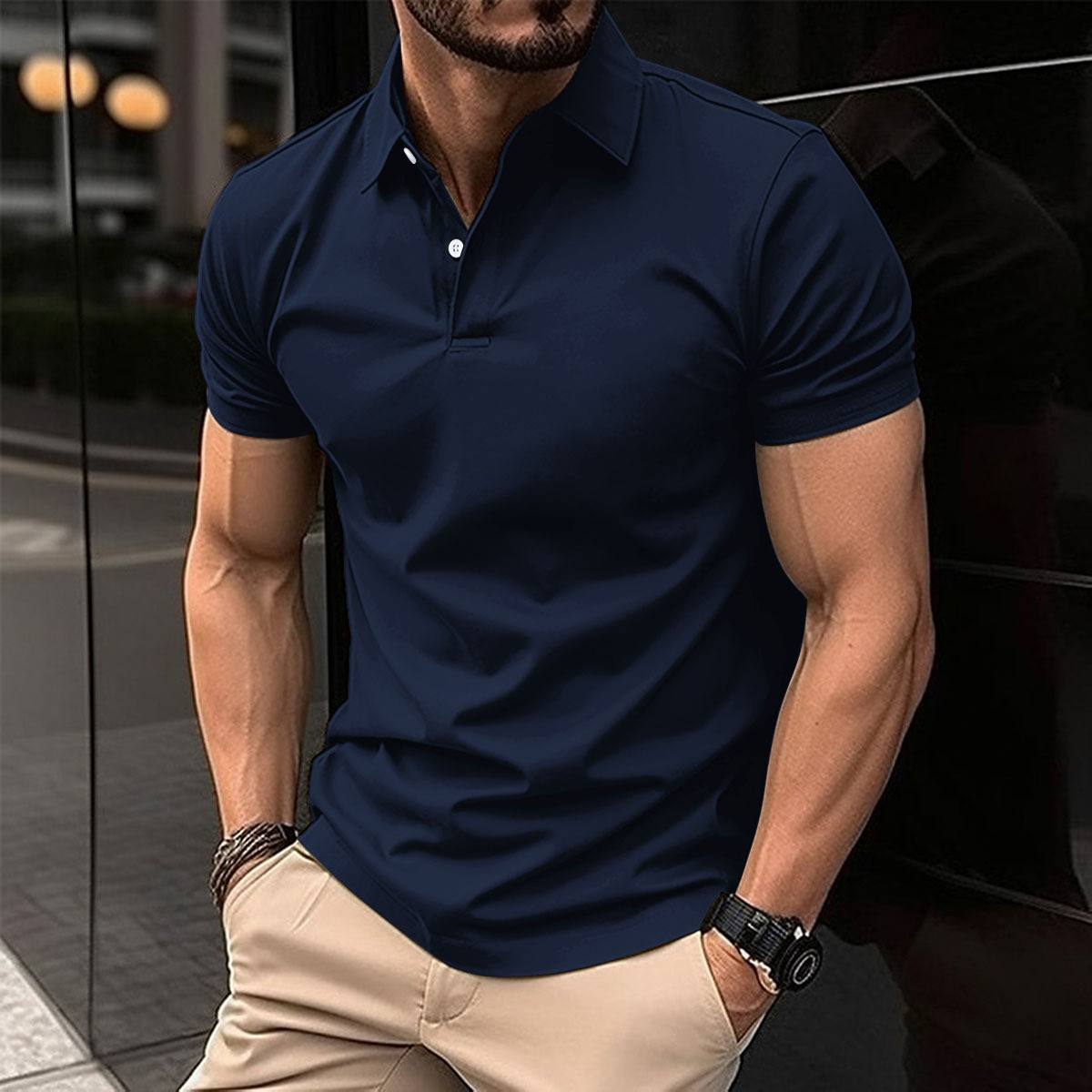 Men's Short Sleeve Polo Shirt