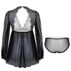 Women's Lace Lingerie Set Women's Lingerie Unbranded Black One Size