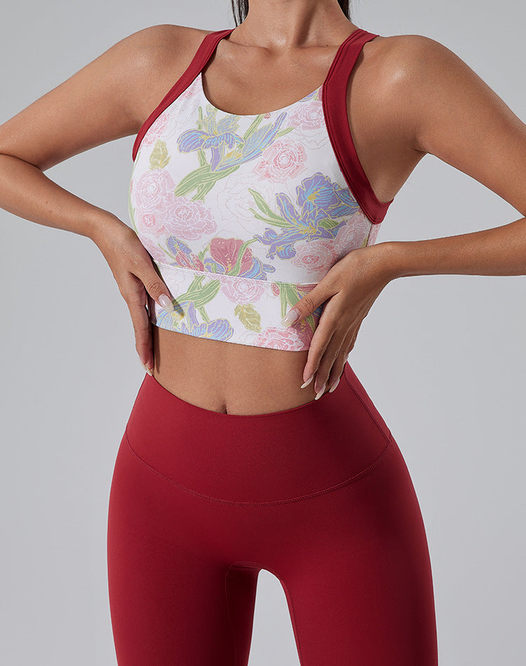 Women's Seamless Yoga Bra Tank Tops