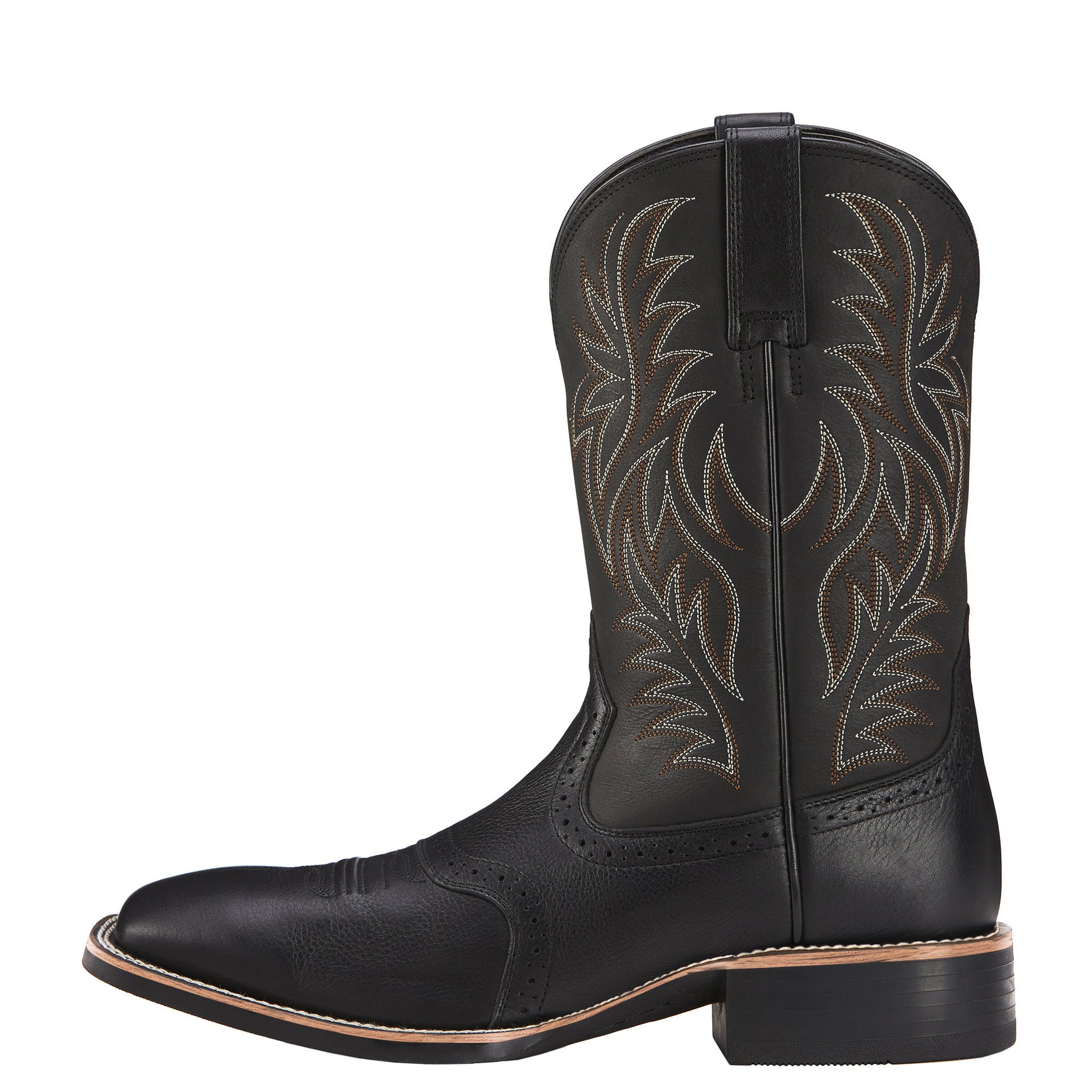 Vintage High Embroidery Western Cowboy Boots