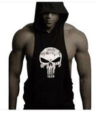 Hooded Skull Bodybuilding Tank Top Men's Tank Top Unbranded 4 XL