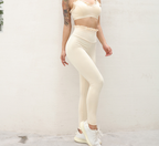 Women's Lace Edge Activewear Yoga Set