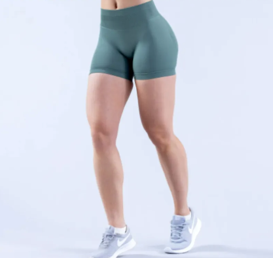 Women's Seamless Fitness Yoga Shorts