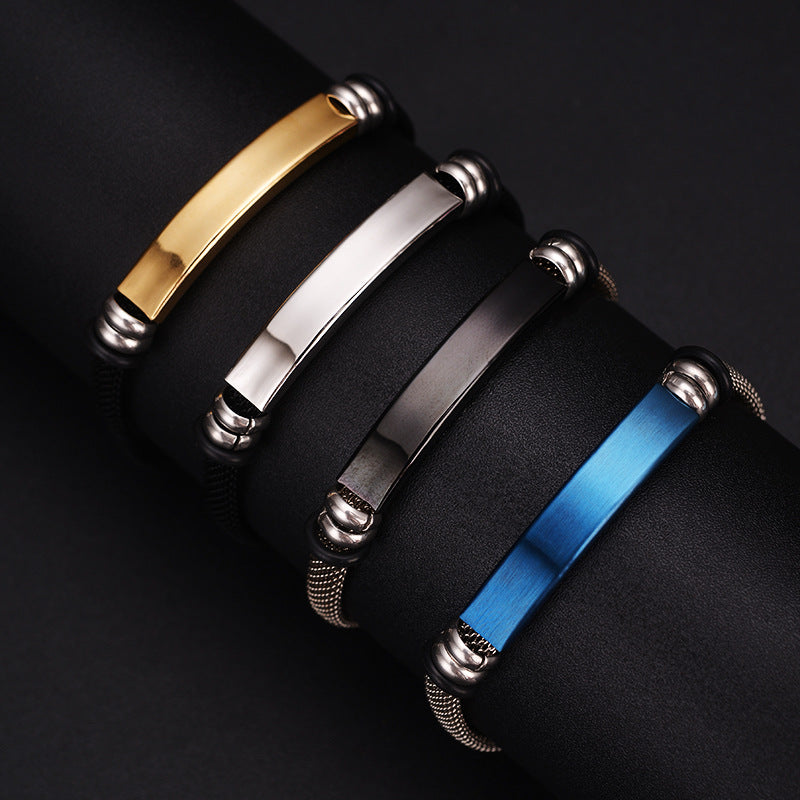 Men's Vintage Stainless Steel Bracelet Main image