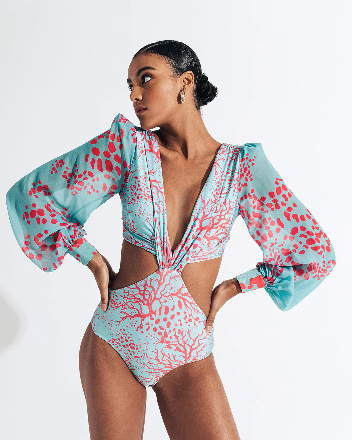 Women's Sultry Print Bikini Main image