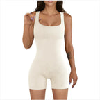 Women's Ribbed Yoga Jumpsuit