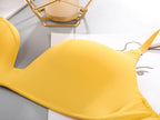Breathable No Rims Gather Bra for Women