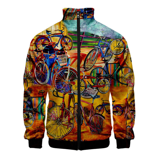 Casual Zip Up Jacket Unisex