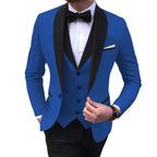 Men's Suit Three Piece Business Suit