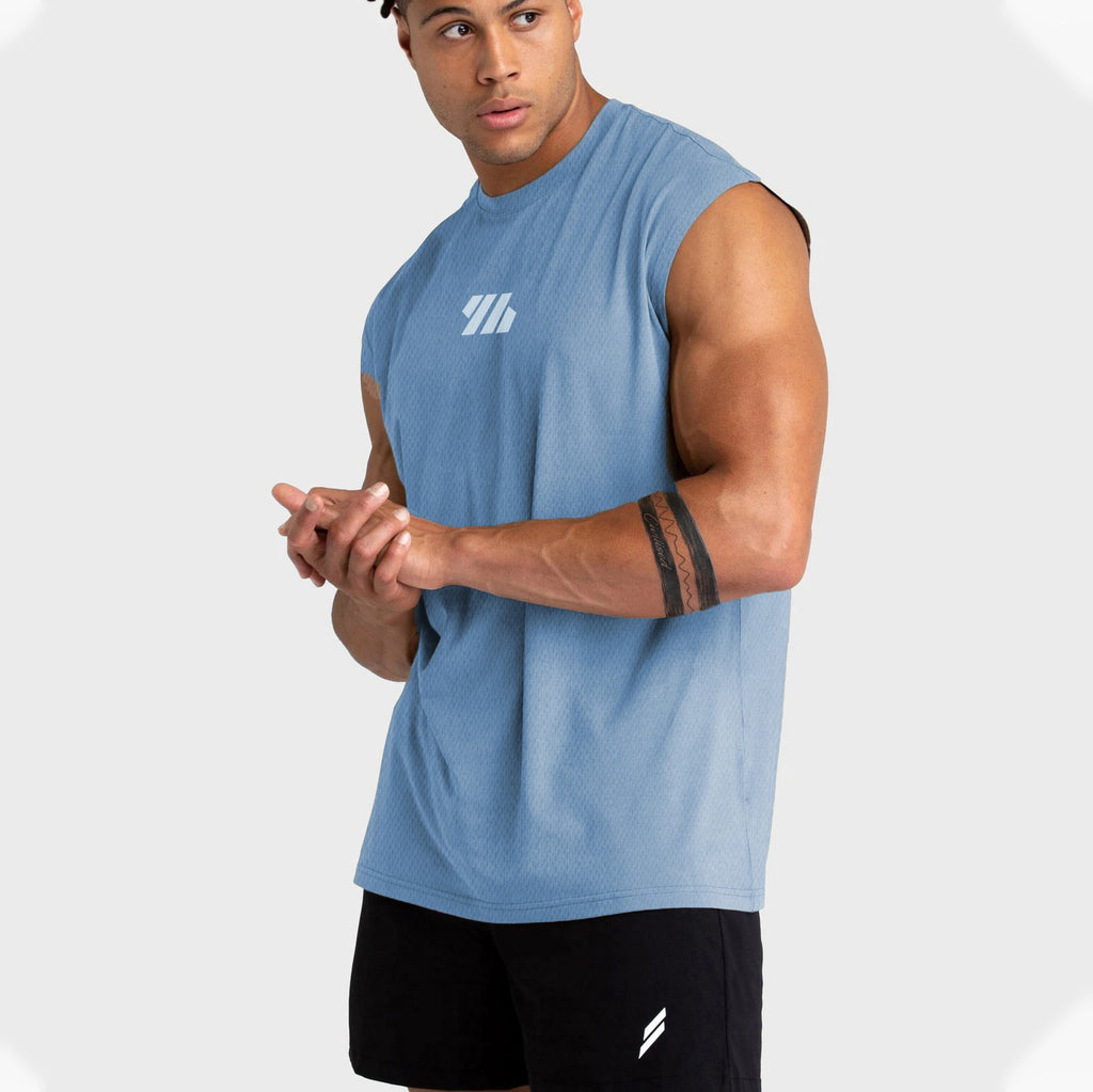Men's Fitness Tank Top LooseFit Muscle Shirt