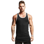 Men's Summer Solid Color Training Sports Tank Top Men's Tank Top Unbranded
