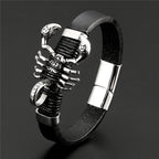 Men's Versatile Handmade Leather Bracelet Men's Bracelet Unbranded