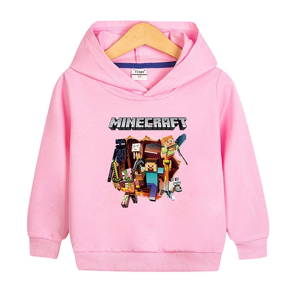 Boys Hooded Sweatshirts - Pure Cotton Casual Tops