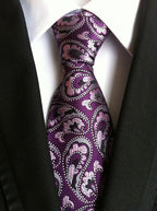 Men's High-Density Paisley Tie