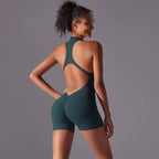 Women's Backless Sports Jumpsuit