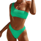 Women's Brazilian Ribbed Bikini Set
