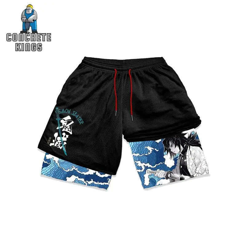 Anime Gym Shorts For Men Main image