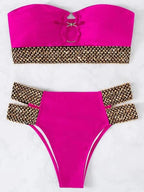 Women's Strapless Bikini Bandeau Swimwear