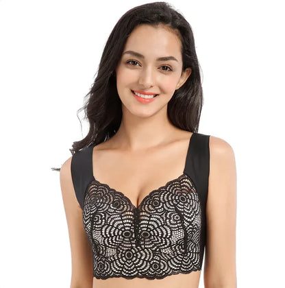 Plus Size Seamless Wire Free Comfort Bra
